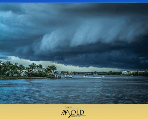 Central Florida mold testing after a hurricane